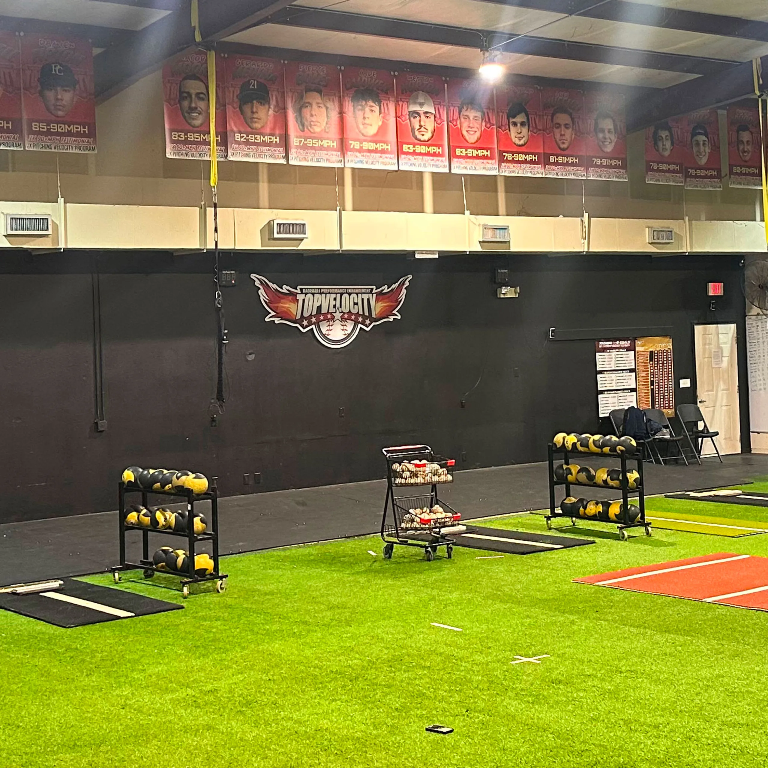 Pitcher throwing at camp