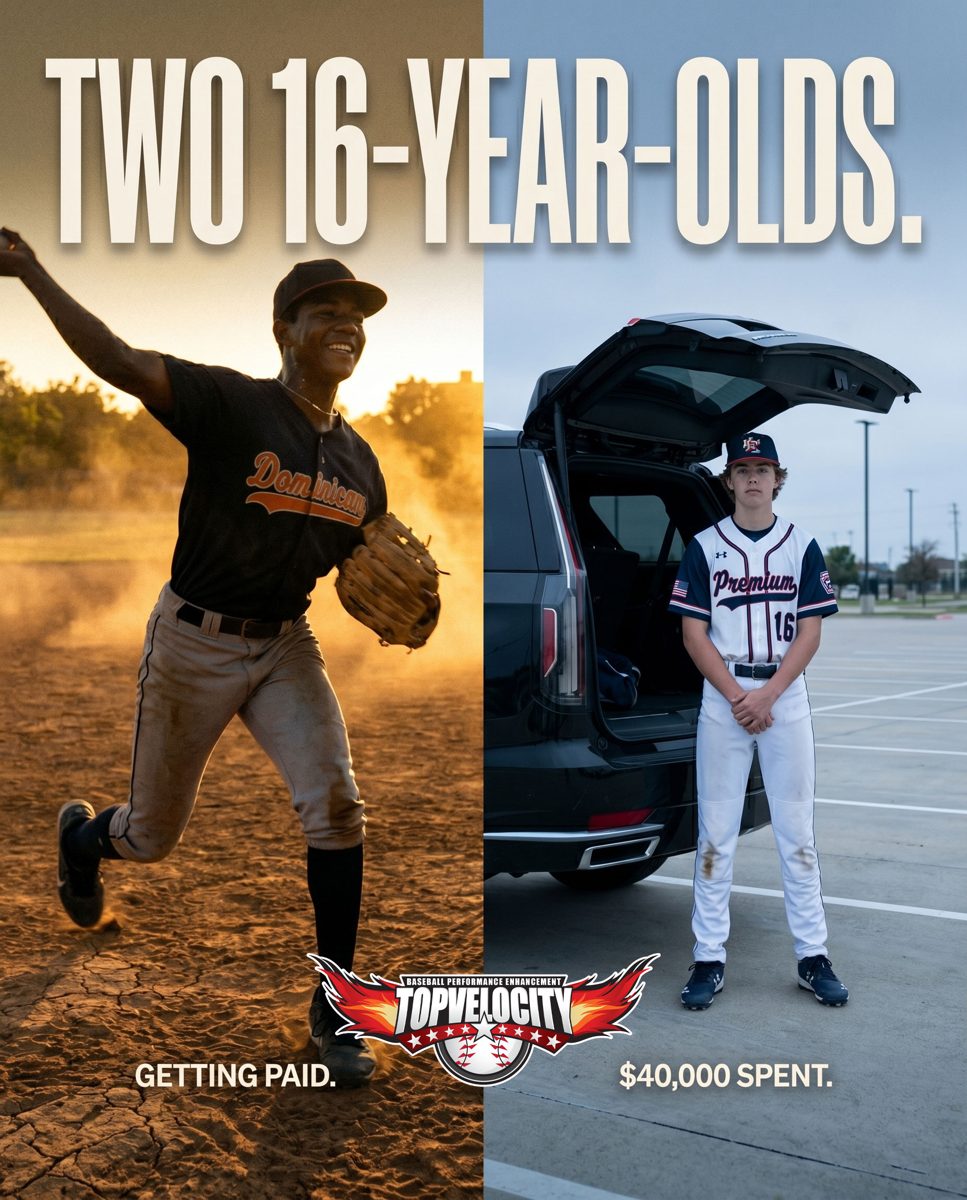 Baseball training franchise cost - two 16-year-olds, $40,000 spent versus signed without it