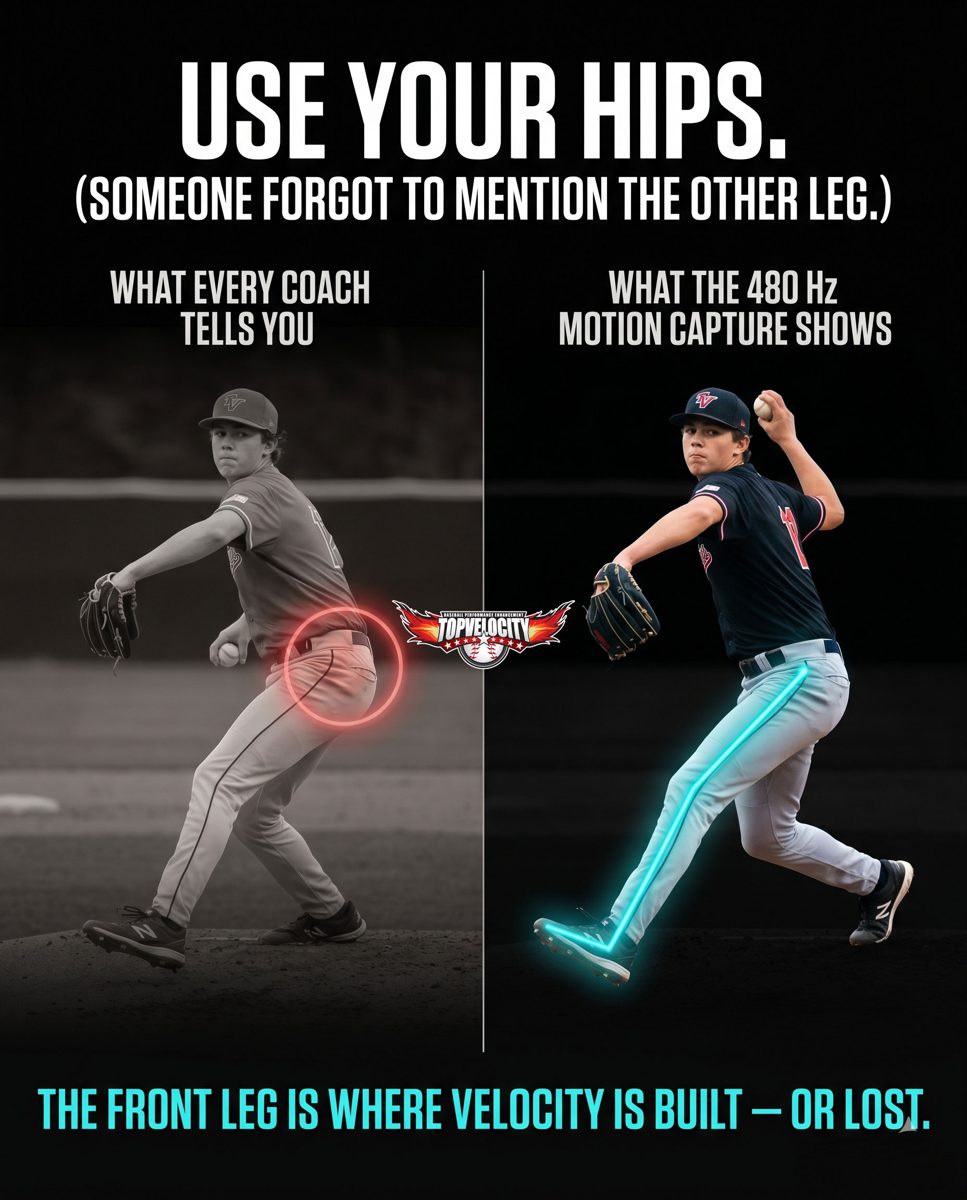 Best lifts for pitchers train the legs - the front leg is where velocity is built or lost
